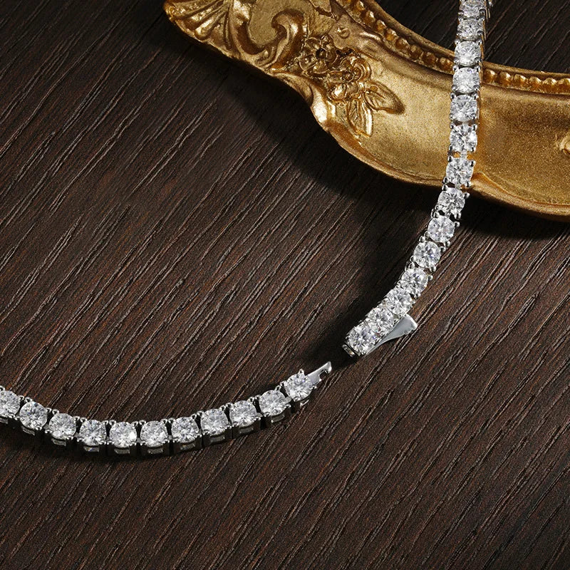 Moissanite Tennis Necklace