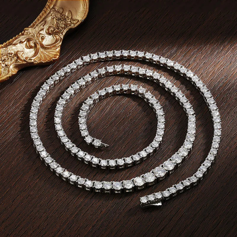 Moissanite Tennis Necklace
