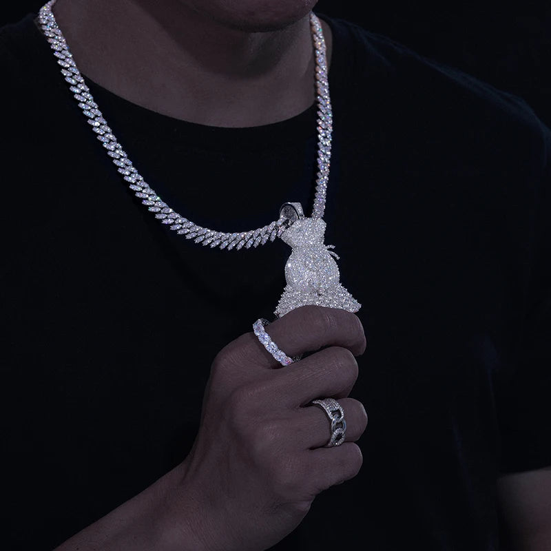 Diamond Bag pendant